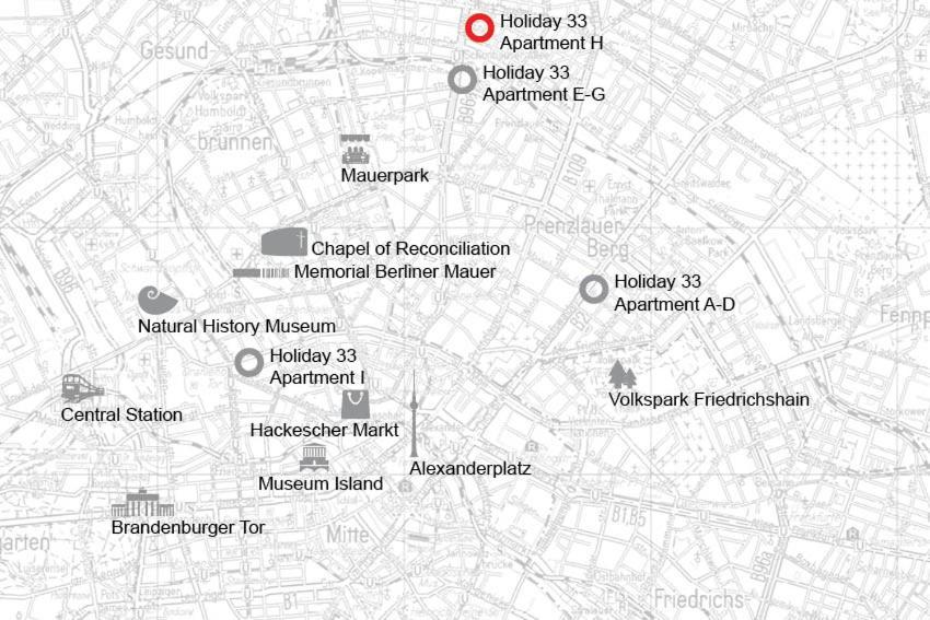 33 H S-bahn Schoenhauser Allee Берлин
